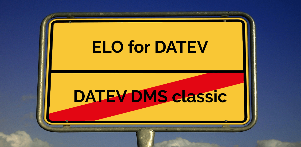 Wechsel von DATEV DMS classic auf ELO for DATEV