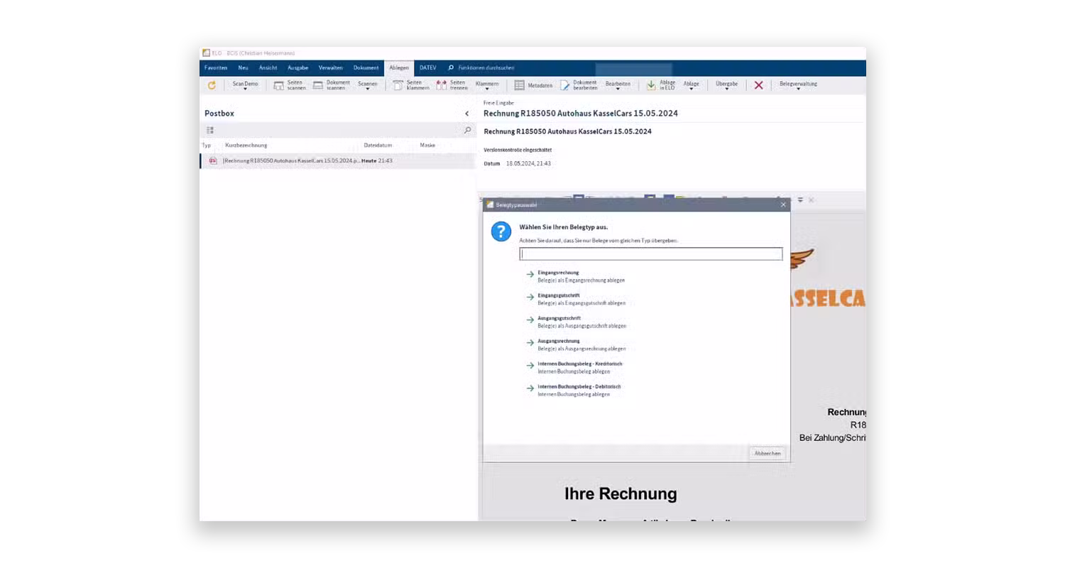 elo_for_datev-screenshot-ablage-dokument