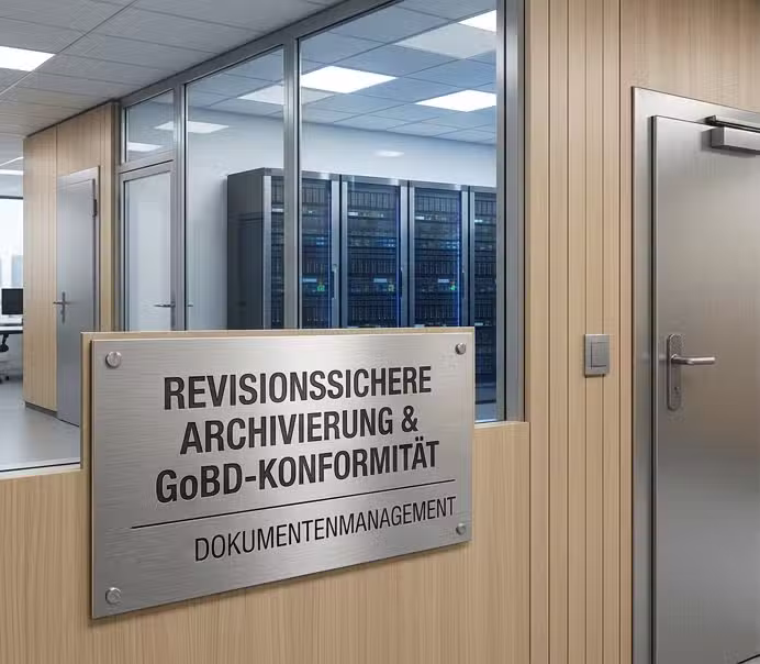 GoBD-konforme Archivierung und revisionssicheres Dokumentenmanagement-System im Unternehmen